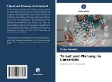 Capa do livro de Talent und Planung im Unterricht 