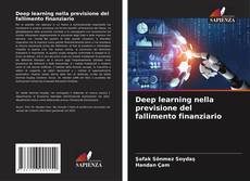 Capa do livro de Deep learning nella previsione del fallimento finanziario 