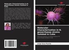 Capa do livro de Molecular Characterization in N. gonorrhoeae strains isolated in Cuba 