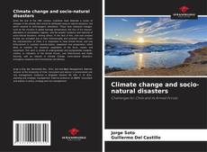 Capa do livro de Climate change and socio-natural disasters 