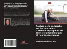 Portada del libro de Analyse de la recherche sur les habitudes d'activité physique et les corrélats physiologiques et neuroendocriniens