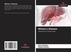 Bookcover of Wilson's disease