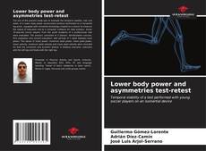 Couverture de Lower body power and asymmetries test-retest