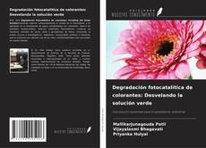 Bookcover of Degradación fotocatalítica de colorantes: Desvelando la solución verde
