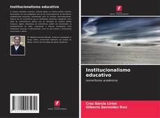 Institucionalismo educativo kitap kapağı