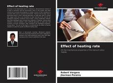 Capa do livro de Effect of heating rate 