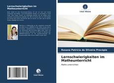 Portada del libro de Lernschwierigkeiten im Matheunterricht