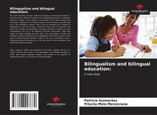 Capa do livro de Bilingualism and bilingual education: 