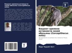 Couverture de Бюджет времени активности синей обезьяны (Cercopithecus mitis)
