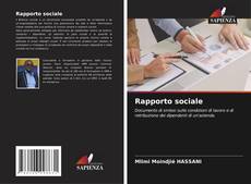 Обложка Rapporto sociale