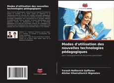 Capa do livro de Modes d'utilisation des nouvelles technologies pédagogiques 
