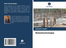 Betontechnologie kitap kapağı