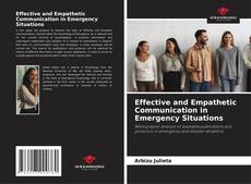 Effective and Empathetic Communication in Emergency Situations kitap kapağı