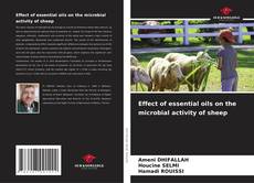 Capa do livro de Effect of essential oils on the microbial activity of sheep 