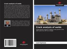 Crack analysis of welds kitap kapağı