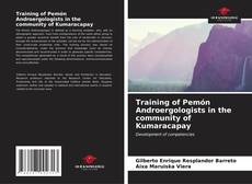 Portada del libro de Training of Pemón Androergologists in the community of Kumaracapay