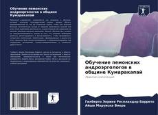Buchcover von Обучение пемонских андроэргологов в общине Кумаракапай