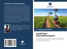 Capa do livro de Ländlicher Fahrradtransport 