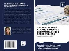 Bookcover of СРАВНИТЕЛЬНЫЙ АНАЛИЗ КАЧЕСТВА ОБСЛУЖИВАНИЯ В АВТОСЕРВИСАХ