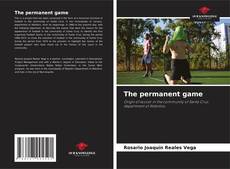 The permanent game kitap kapağı