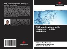 Bookcover of SDR applications with display on mobile terminals