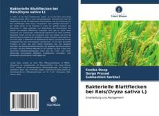 Buchcover von Bakterielle Blattflecken bei Reis(Oryza sativa L)