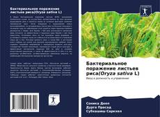 Бактериальное поражение листьев риса(Oryza sativa L) kitap kapağı
