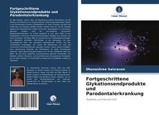 Capa do livro de Fortgeschrittene Glykationsendprodukte und Parodontalerkrankung 