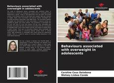 Capa do livro de Behaviours associated with overweight in adolescents 
