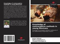 Portada del libro de Knowledge of contraceptive methods in young Mexicans