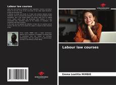 Bookcover of Labour law courses