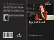 Capa do livro de Corsi di diritto del lavoro 