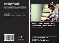 Bookcover of Analisi della domanda di formazione tra i finalisti