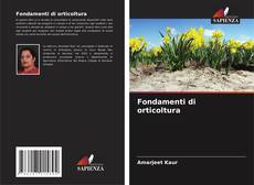 Bookcover of Fondamenti di orticoltura