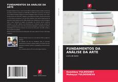 Buchcover von FUNDAMENTOS DA ANÁLISE DA ARTE