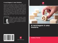 Buchcover von A reciclagem é uma história