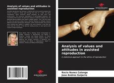 Capa do livro de Analysis of values and attitudes in assisted reproduction 
