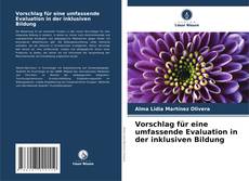 Capa do livro de Vorschlag für eine umfassende Evaluation in der inklusiven Bildung 