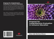 Proposal for Comprehensive Evaluation in Inclusive Education kitap kapağı