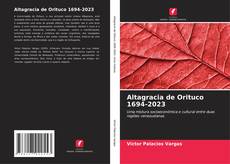 Altagracia de Orituco 1694-2023的封面