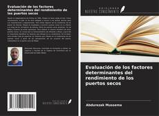 Copertina di Evaluación de los factores determinantes del rendimiento de los puertos secos