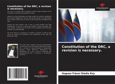 Capa do livro de Constitution of the DRC, a revision is necessary. 