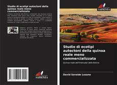 Bookcover of Studio di ecotipi autoctoni della quinoa reale meno commercializzata
