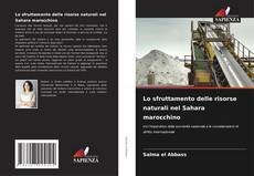Capa do livro de Lo sfruttamento delle risorse naturali nel Sahara marocchino 