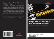 Bookcover of Scope and tax effects of the use of Outsourcing
