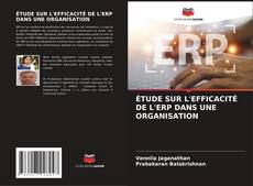 Bookcover of ÉTUDE SUR L'EFFICACITÉ DE L'ERP DANS UNE ORGANISATION
