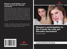 Capa do livro de Women's participation in the Frente de Luta por Moradia movement 
