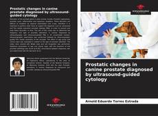 Buchcover von Prostatic changes in canine prostate diagnosed by ultrasound-guided cytology