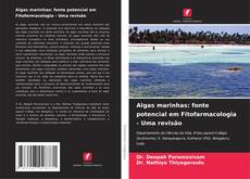 Capa do livro de Algas marinhas: fonte potencial em Fitofarmacologia - Uma revisão 