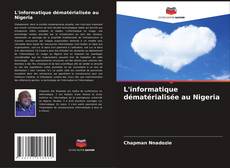 Capa do livro de L'informatique dématérialisée au Nigeria 